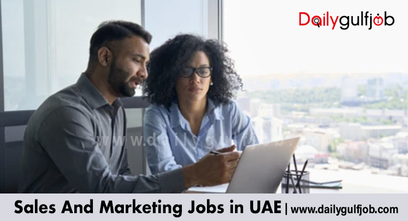 Sales And Marketing Jobs in UAE