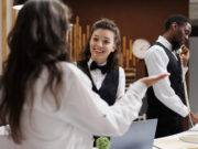 concierge assists with checkin hotel